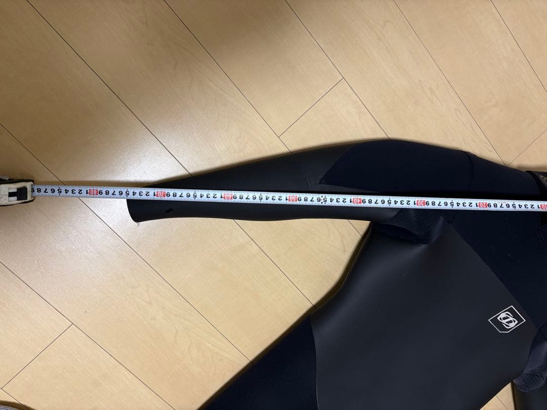 5mmフルスーツ バックジップ　ジェットパイロット