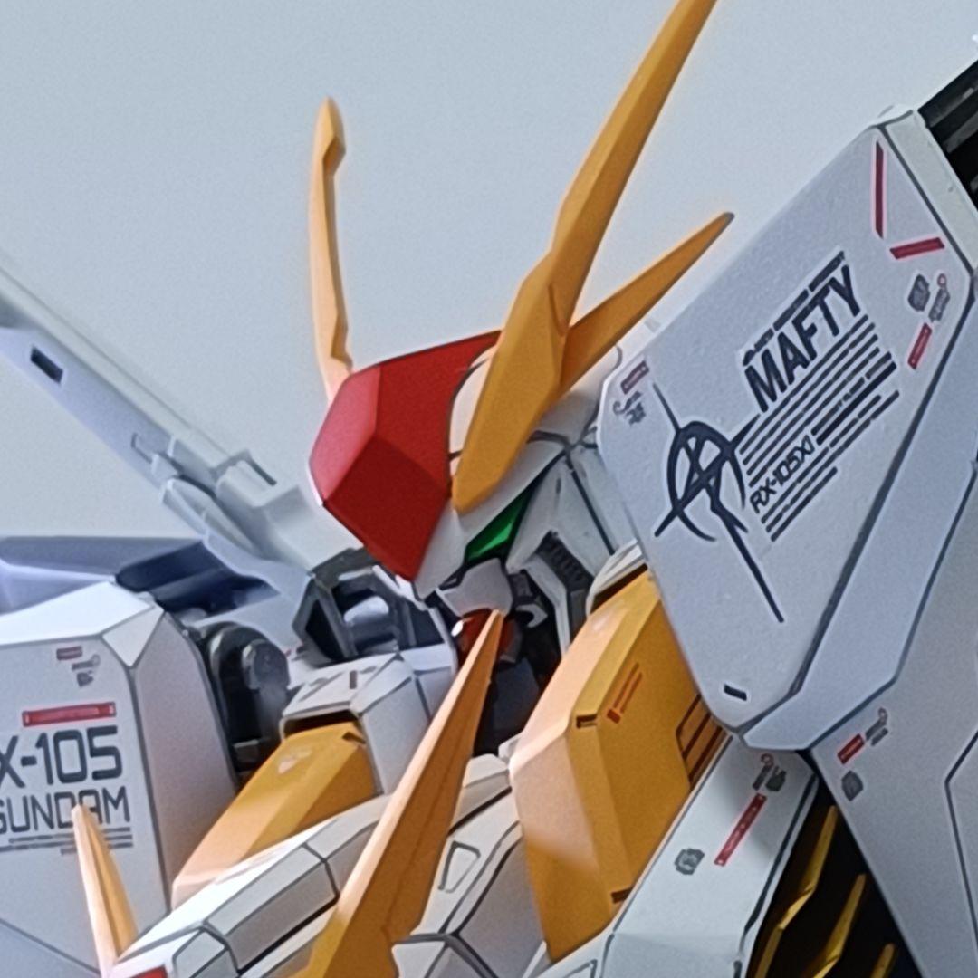 HG　Ξガンダム　クスィーガンダム　完成品　ハイパー・メガ・バズーカ・ランチャー
