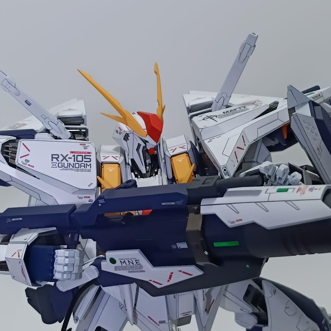 HG　Ξガンダム　クスィーガンダム　完成品　ハイパー・メガ・バズーカ・ランチャー