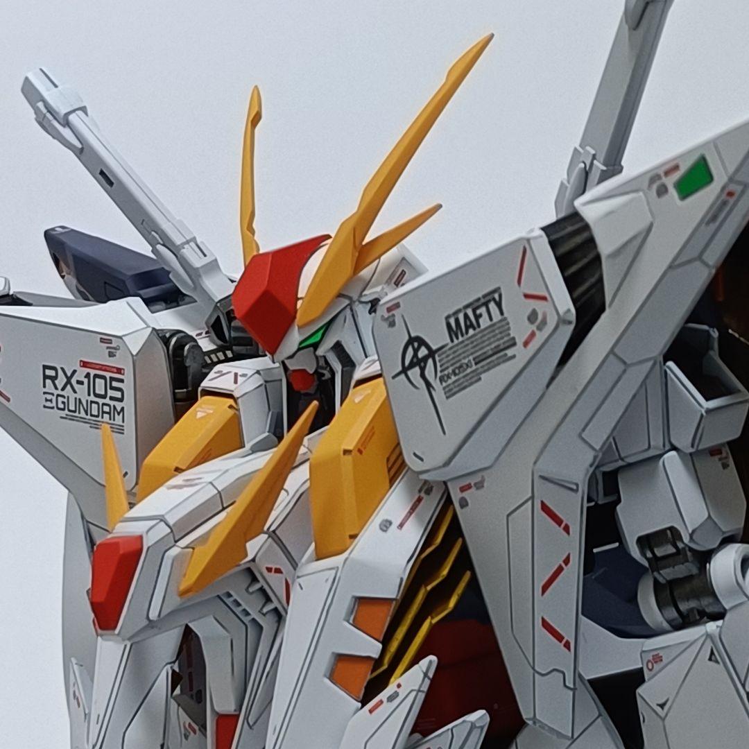 HG　Ξガンダム　クスィーガンダム　完成品　ハイパー・メガ・バズーカ・ランチャー