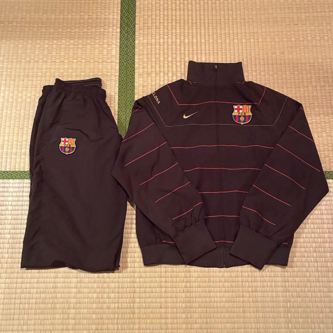 希少 FC Barcelona 08 09 セットアップ S (M-L 相当)