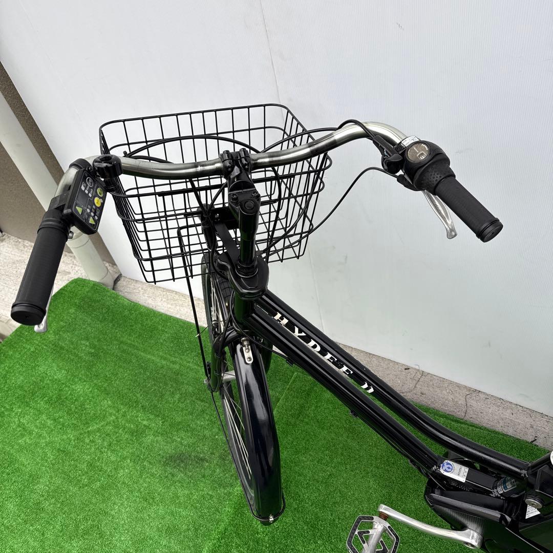 ワンミHYDEE電動アシスト自転車26インチ 12.3Ah【引き取り限定】