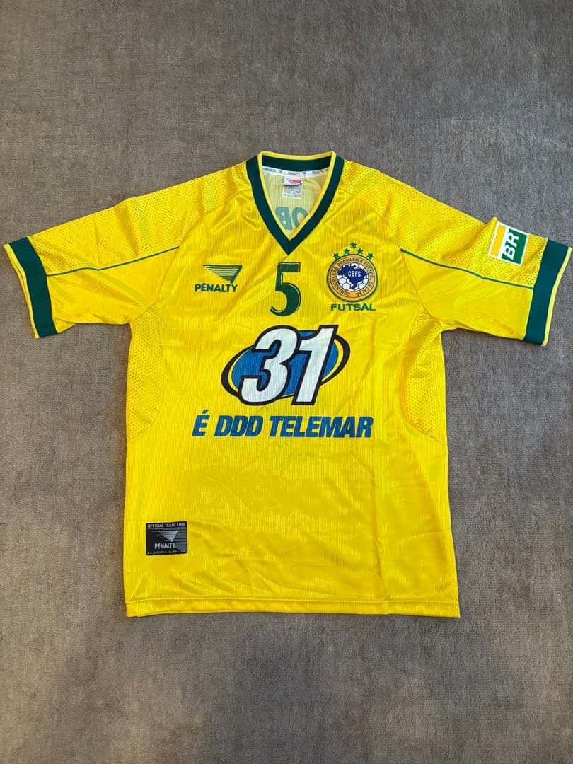 マノエル・トビアスブラジル輸入品フットサルブラジル代表ユニフォームPENALTY
