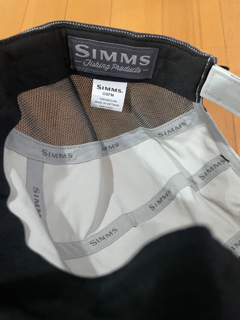 Simmsシムス スーパーライト フラット キャップ フィッシングキャップ 新品