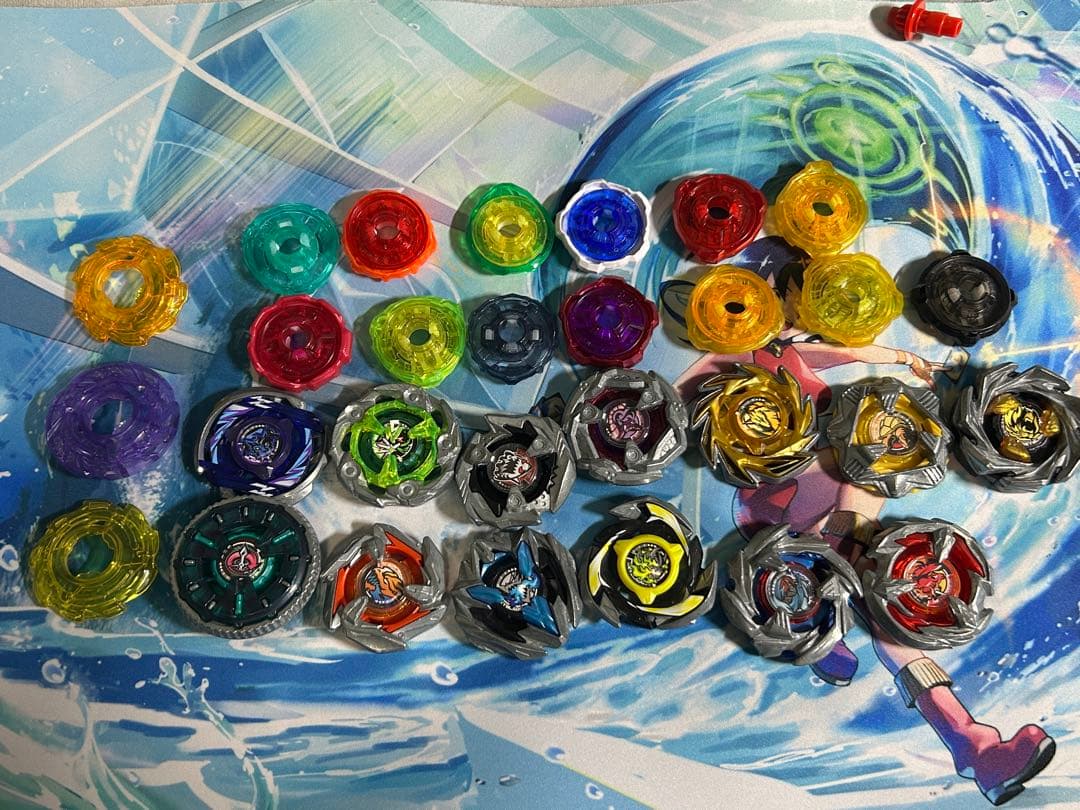 ベイブレードx まとめ売り　カスタム最低14個いけます！