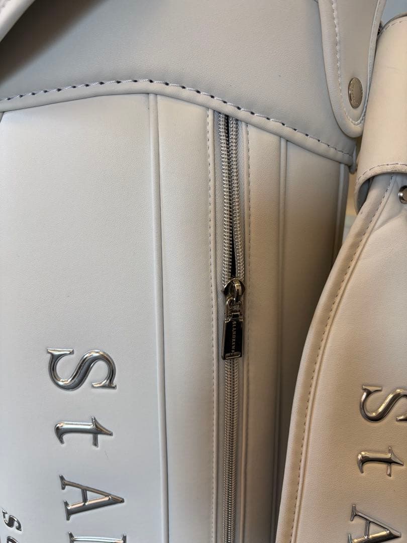 ST ANDREWS ホワイト キャディバッグ