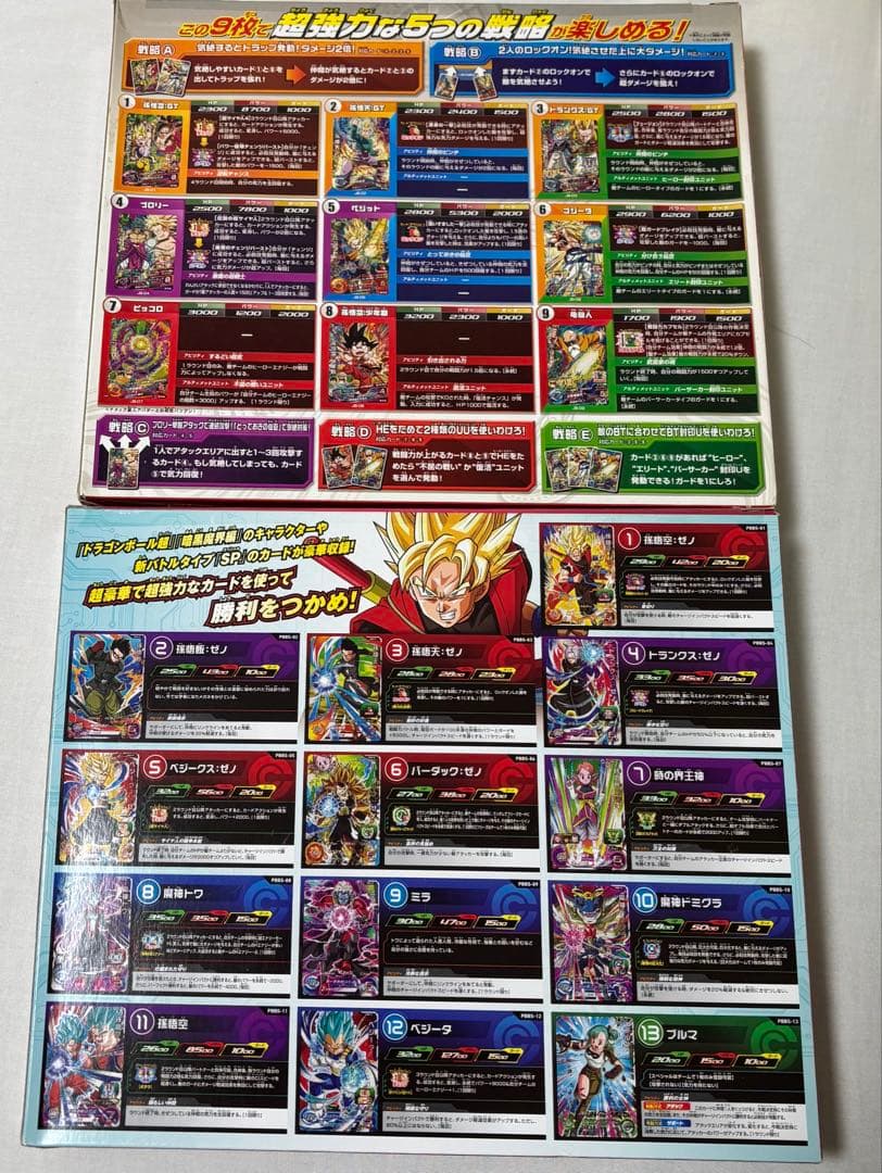 スーパードラゴンボールヒーローズ 稼働記念9ポケットバインダーセット&邪悪龍