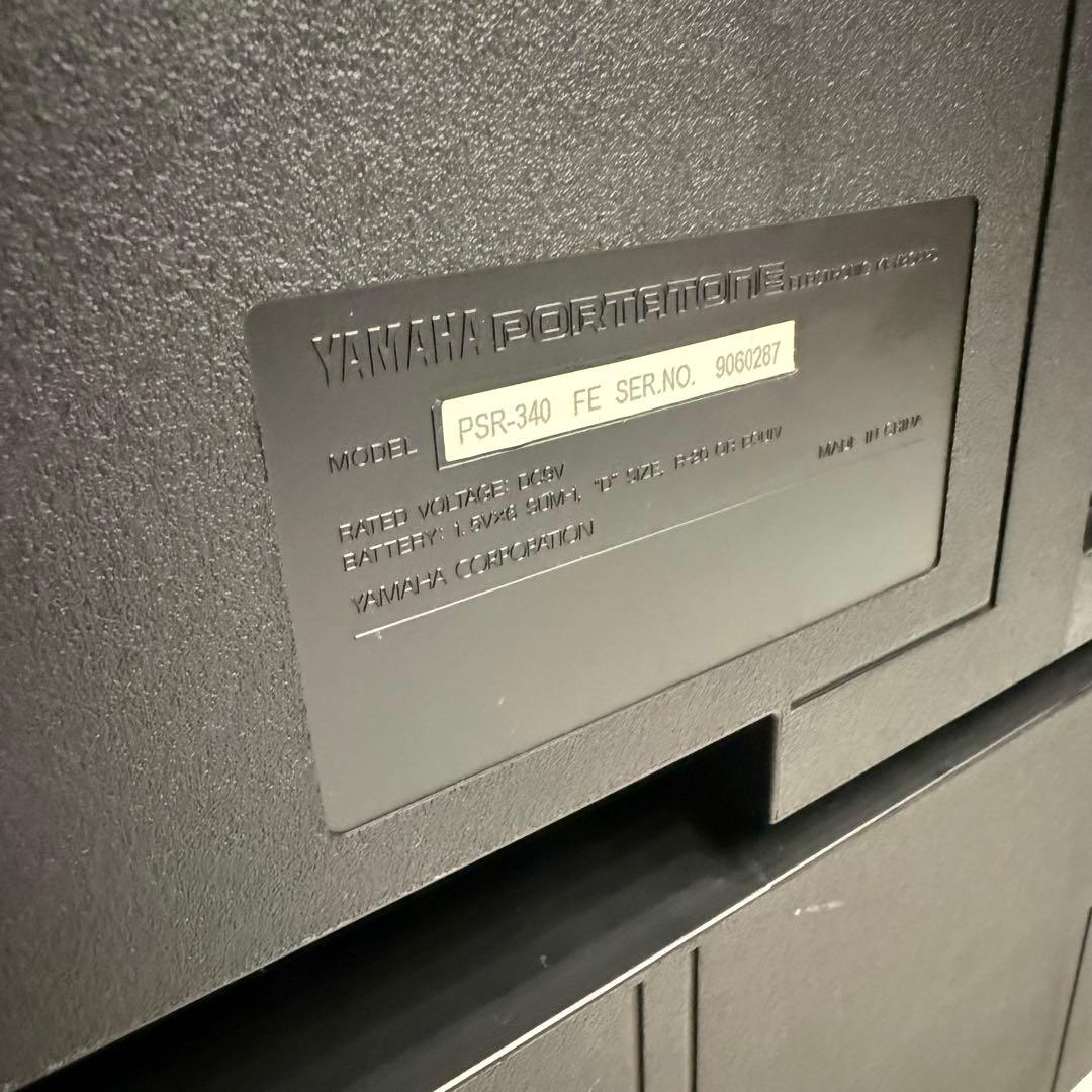 Yamaha ヤマハ PSR-340 電子キーボード シンセサイザー　ペダル付