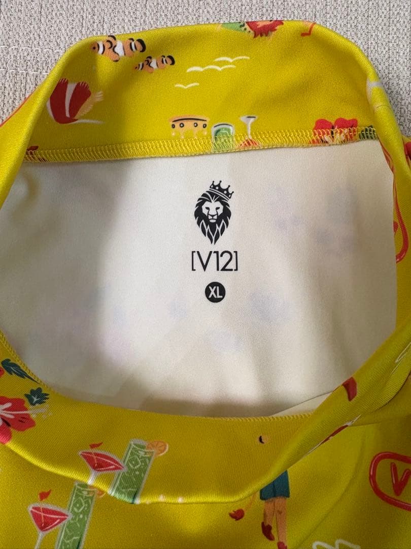 Aztk！v12 ヴィトゥエルヴ ゴルフ 3点セット　新品　XL