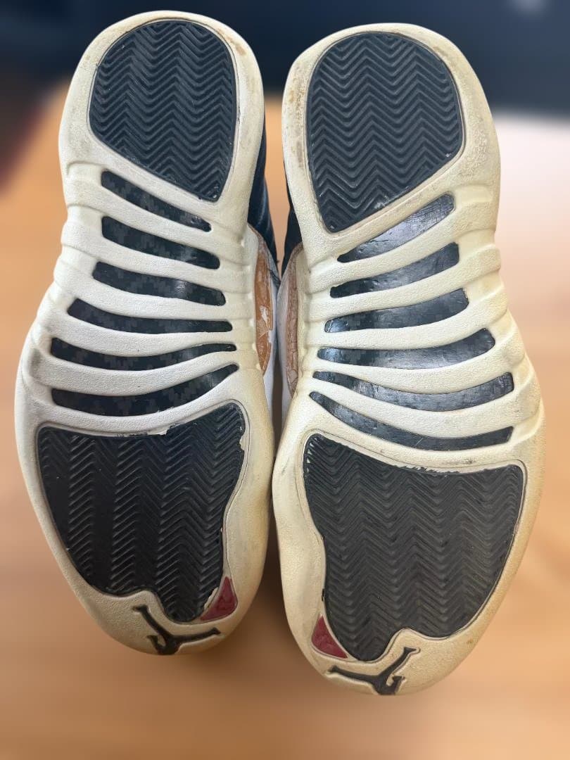 Air Jordan 12 ブラック/ホワイト