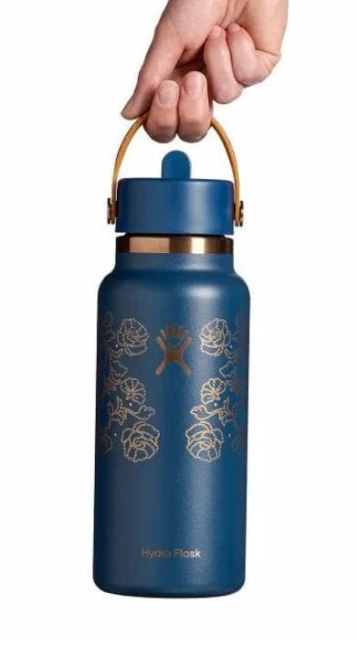 【限定品】 ハイドロフラスク 32oz ストロー付水筒