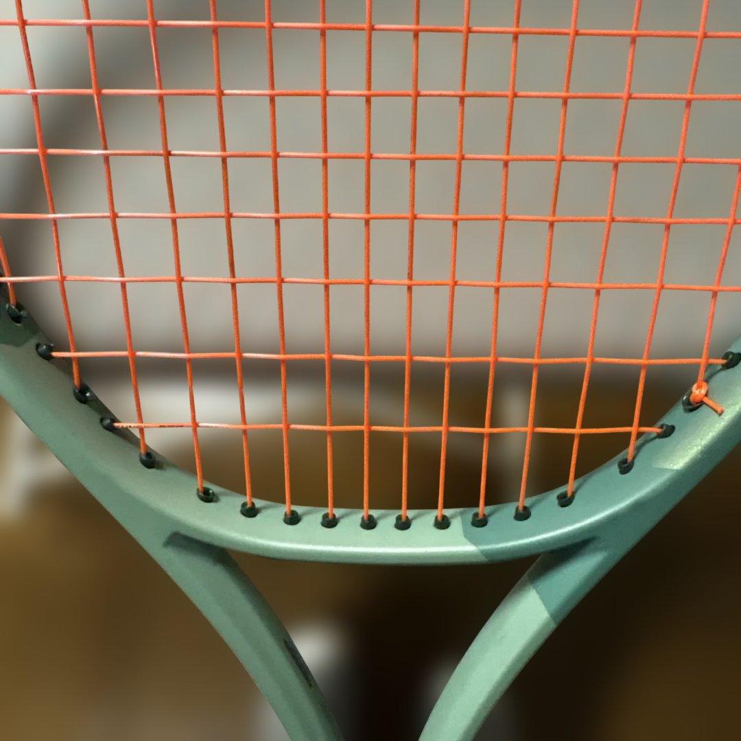 YONEX PERCEPT 100 G3 グリップサイズ3 グリーン/オレンジ