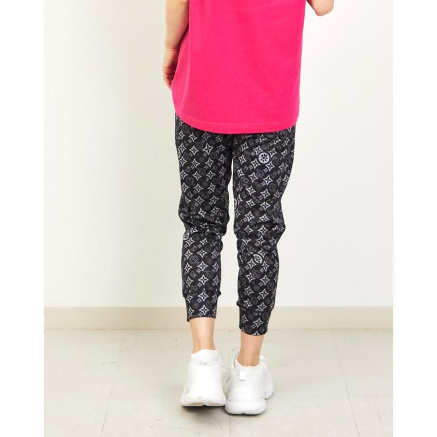 clapクラップ　定価11660円人気MONOGRAM クロップドパンツダンス