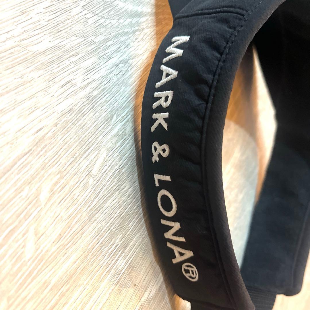 MARK & LONA ブラック バイザー
