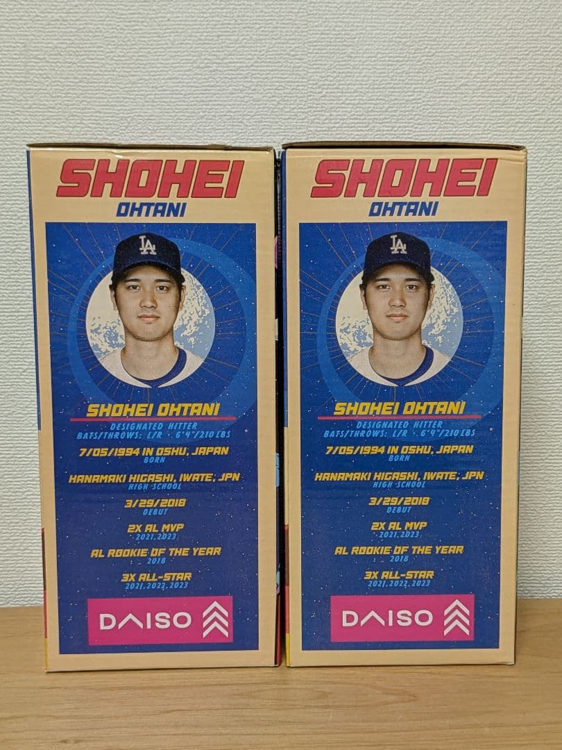 と*ん様 【ドジャース】大谷翔平選手　ボブルヘッドセット