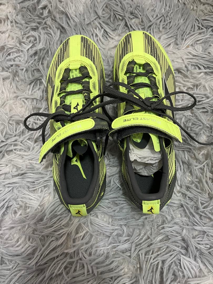 Mizuno エリート スパイクシューズ イエロー22.5