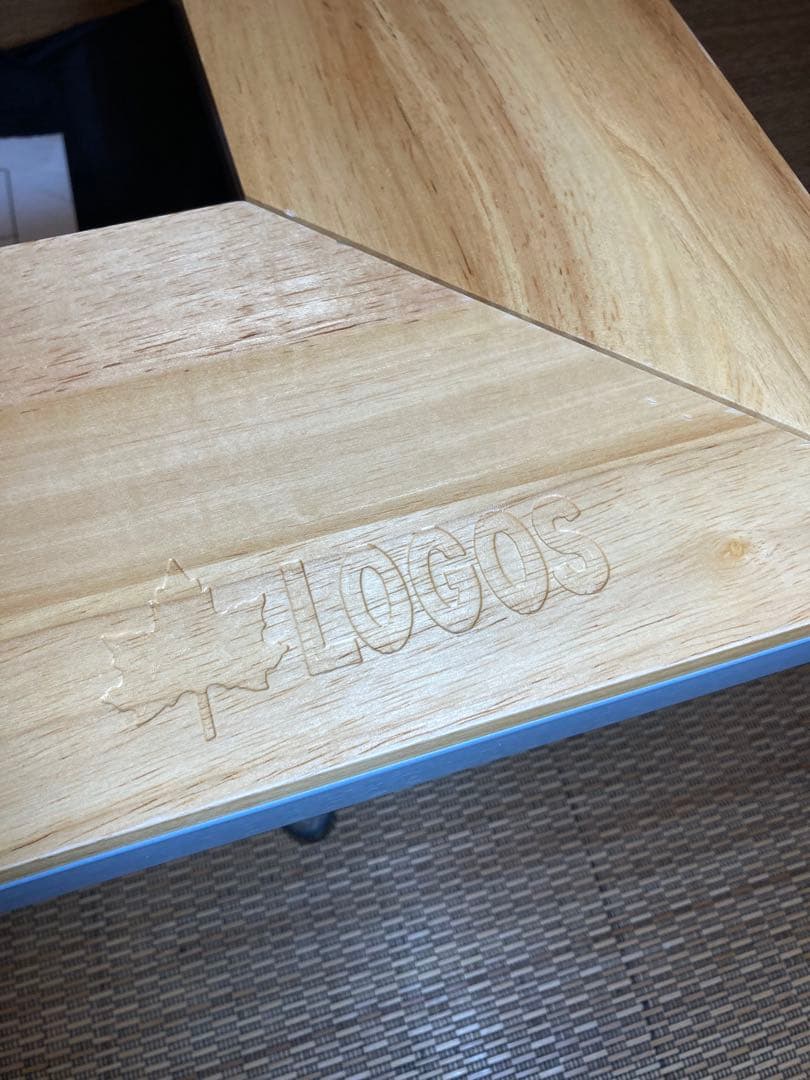 【美品】ロゴス LOGOS ウッド 囲炉裏 テーブル EVO キャンプテーブル