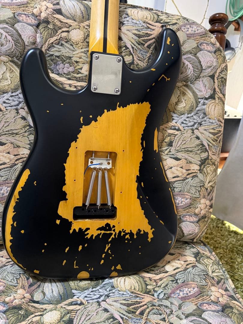 JHS Vintage レリック加工 V6 Icon エレキ ギター ブラック