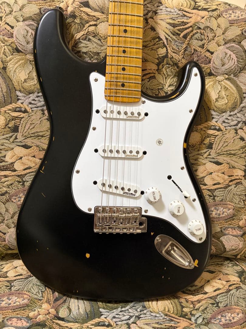 JHS Vintage レリック加工 V6 Icon エレキ ギター ブラック