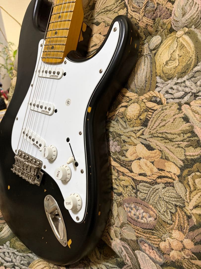 JHS Vintage レリック加工 V6 Icon エレキ ギター ブラック