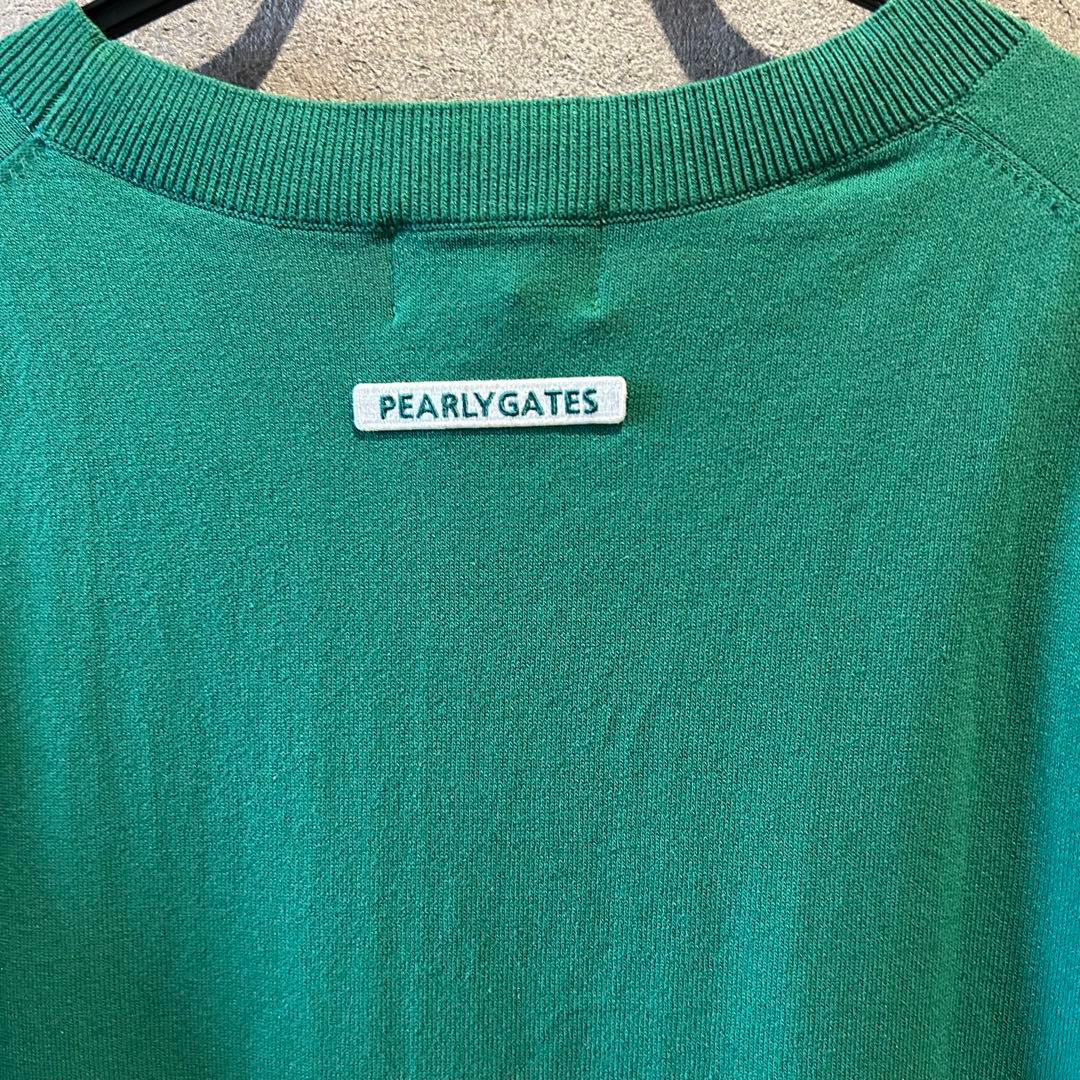 【希少・サンプル品】PEARLY GATES パーリーゲイツ クルーネックニット