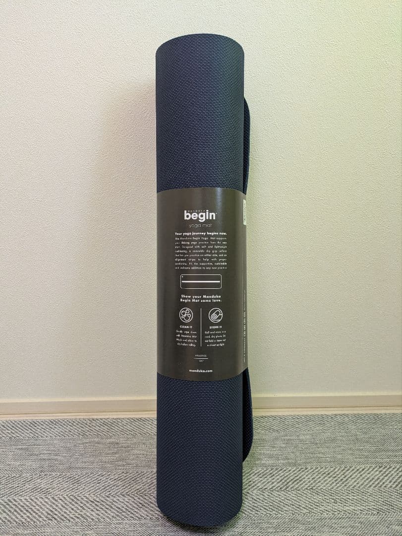 Manduka ヨガマット 5mm BEGIN ヨガマット ミッドナイト