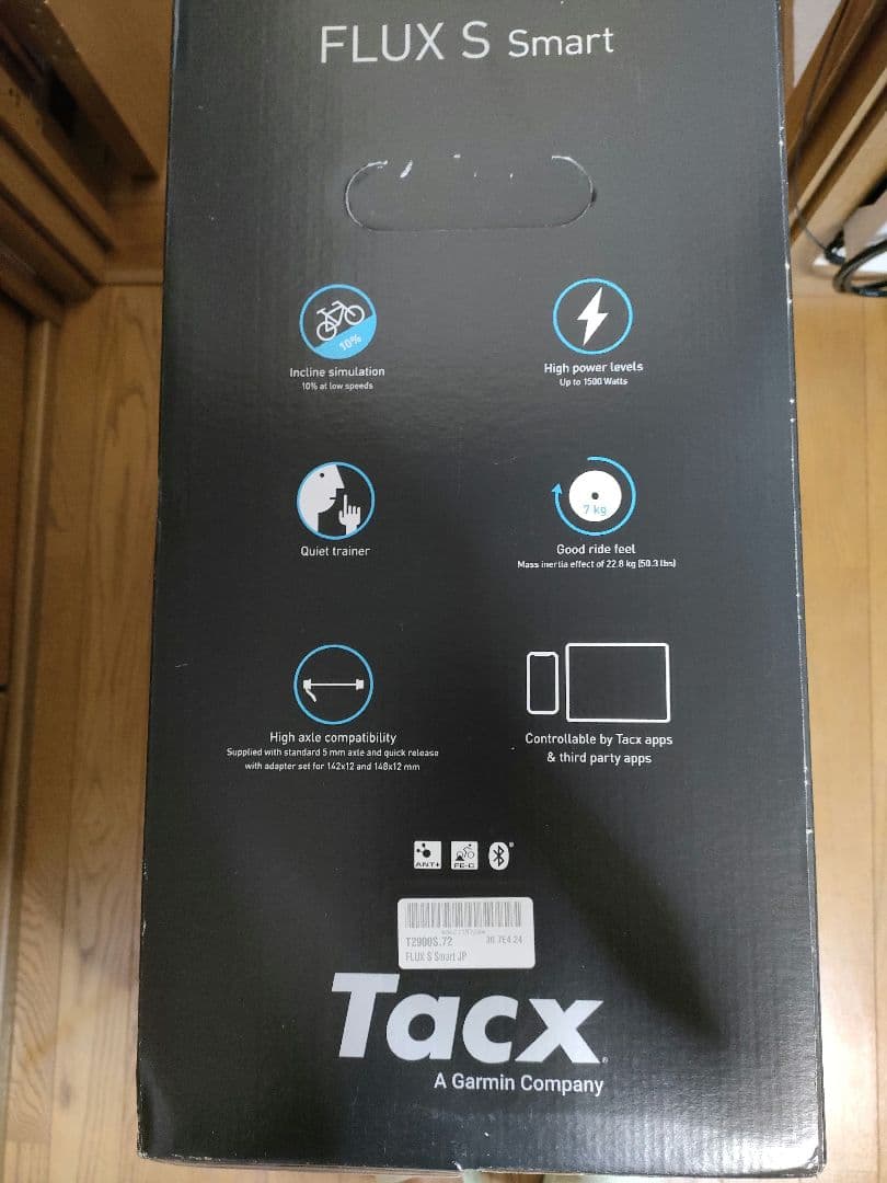 【美品】GARMIN Tacx FLUX S Smart スマートトレーナー