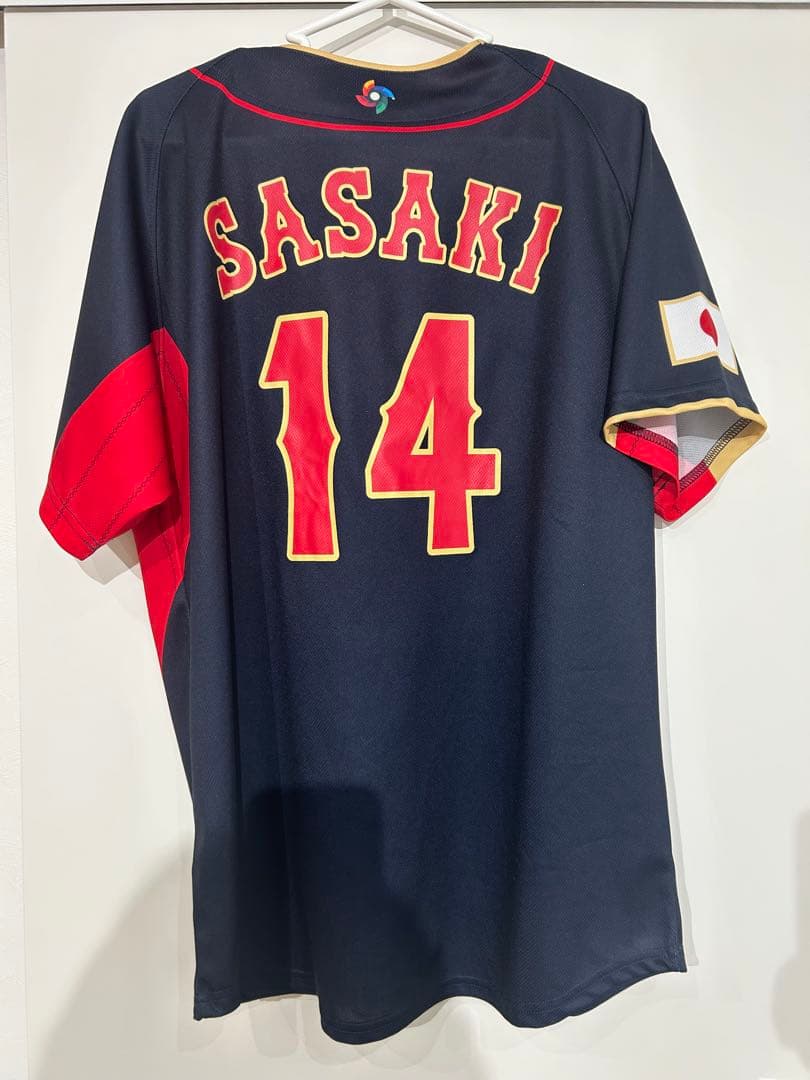 WBC2023 侍ジャパン 佐々木朗希 ユニフォーム 14 ミズノ 日本代表