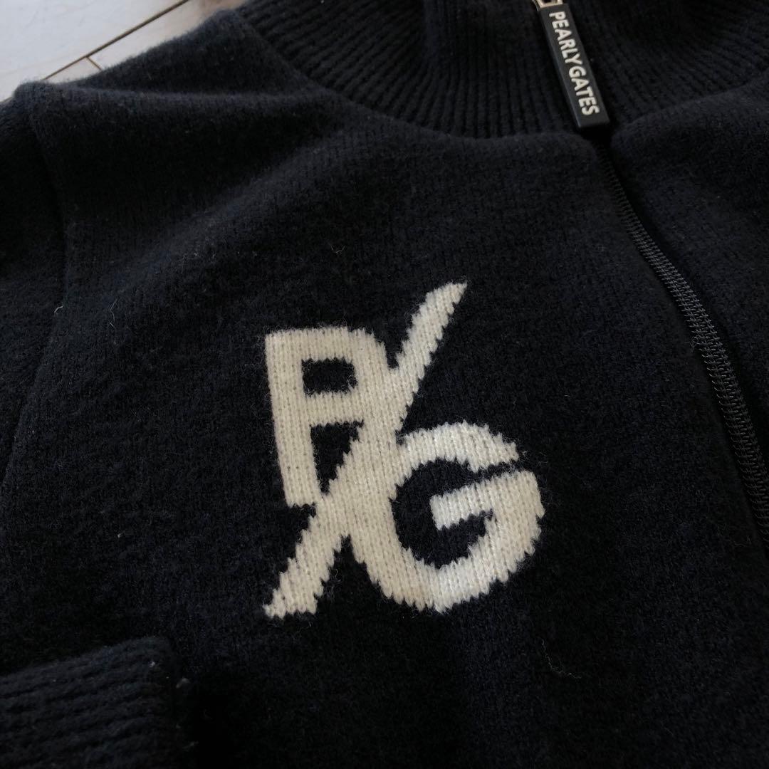 PEARLY GATES 防寒ニットブルゾン