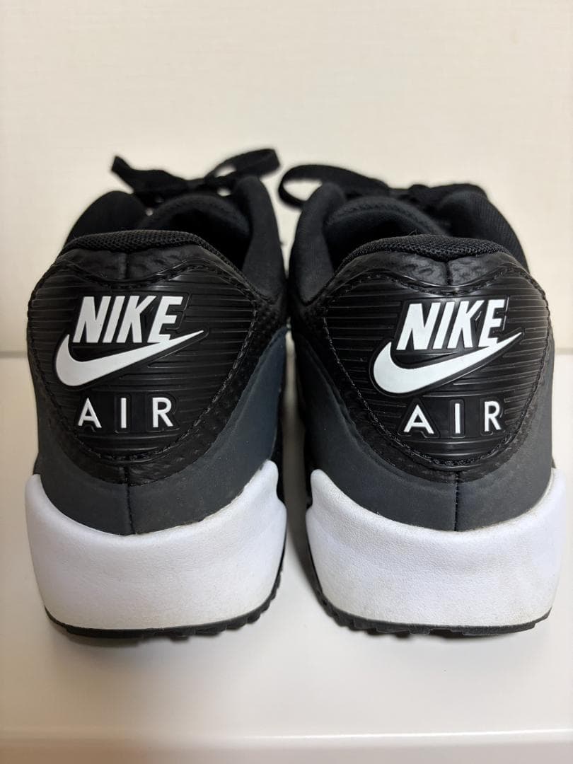 【美品】NIKE AIR MAX 90 GOLF ブラック 28cm US10