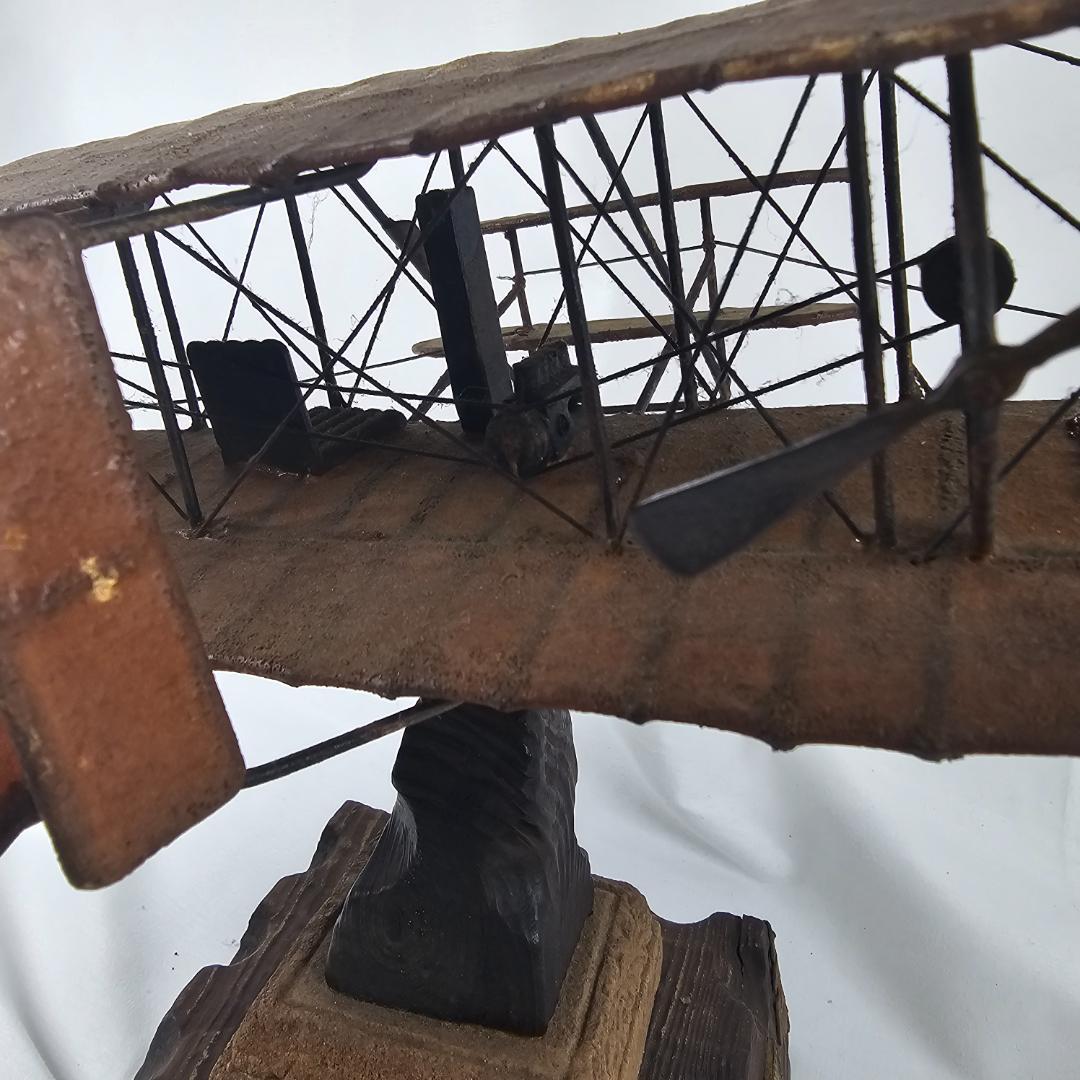希少 ライトフライヤー号 1903 飛行機 オブジェ ヴィンテージ 航空機 模型