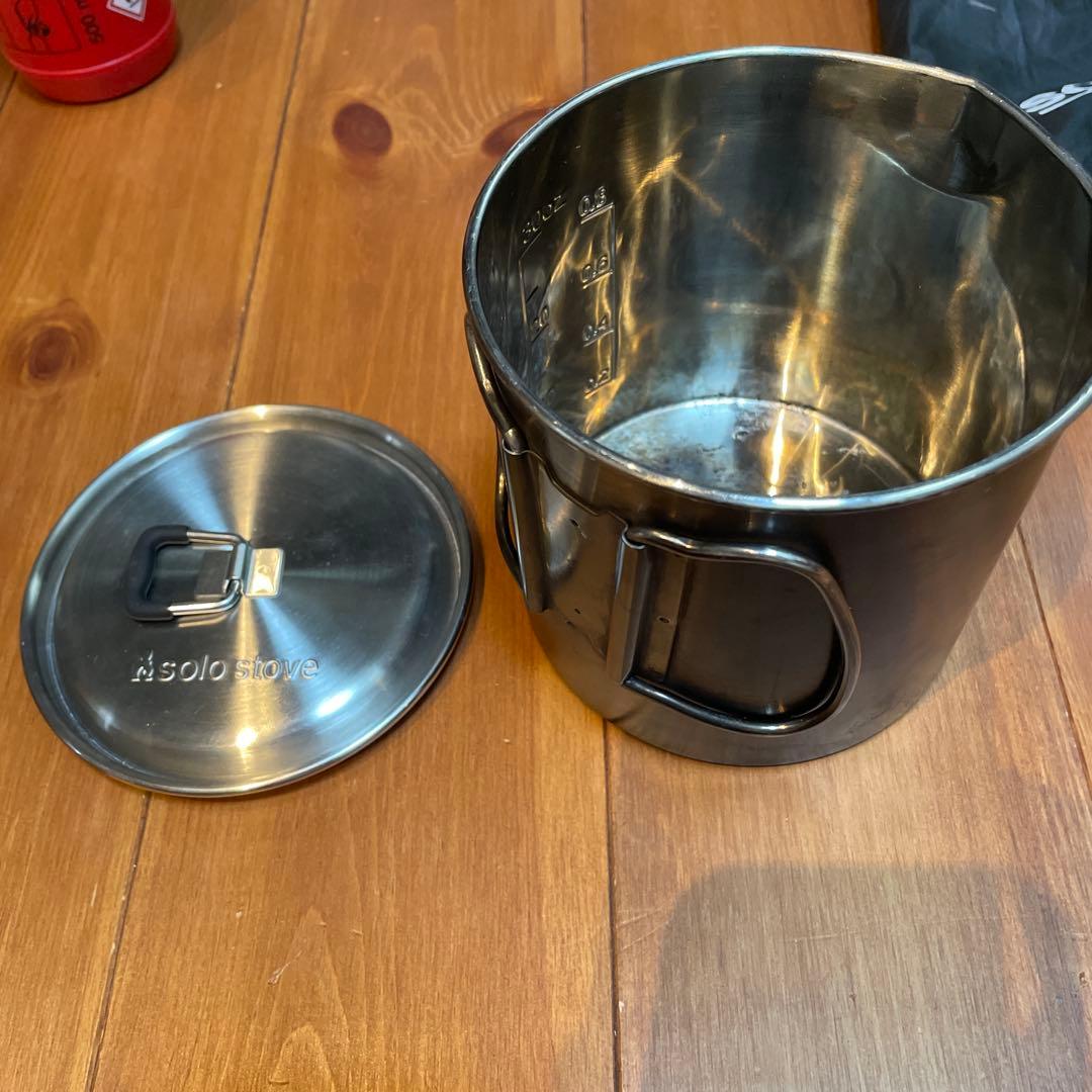 か*い様 solo stove 焚き火台　ポッド　トランギア　アルコールストーブ