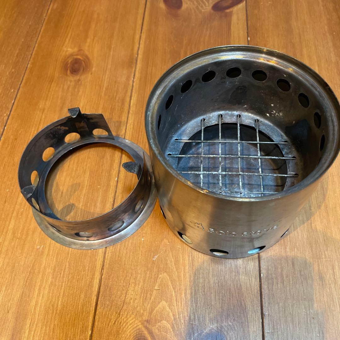 か*い様 solo stove 焚き火台　ポッド　トランギア　アルコールストーブ