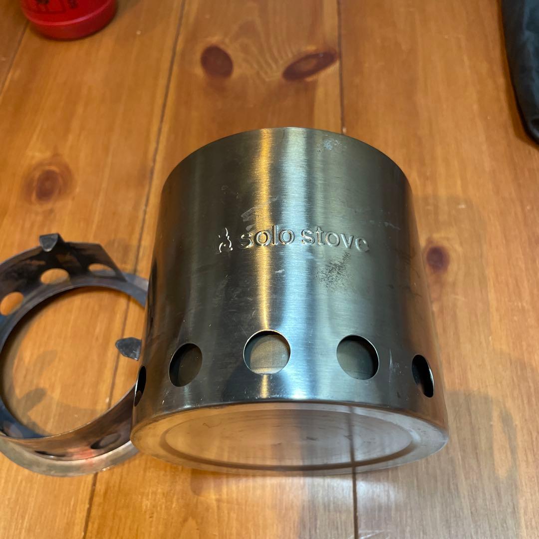 か*い様 solo stove 焚き火台　ポッド　トランギア　アルコールストーブ