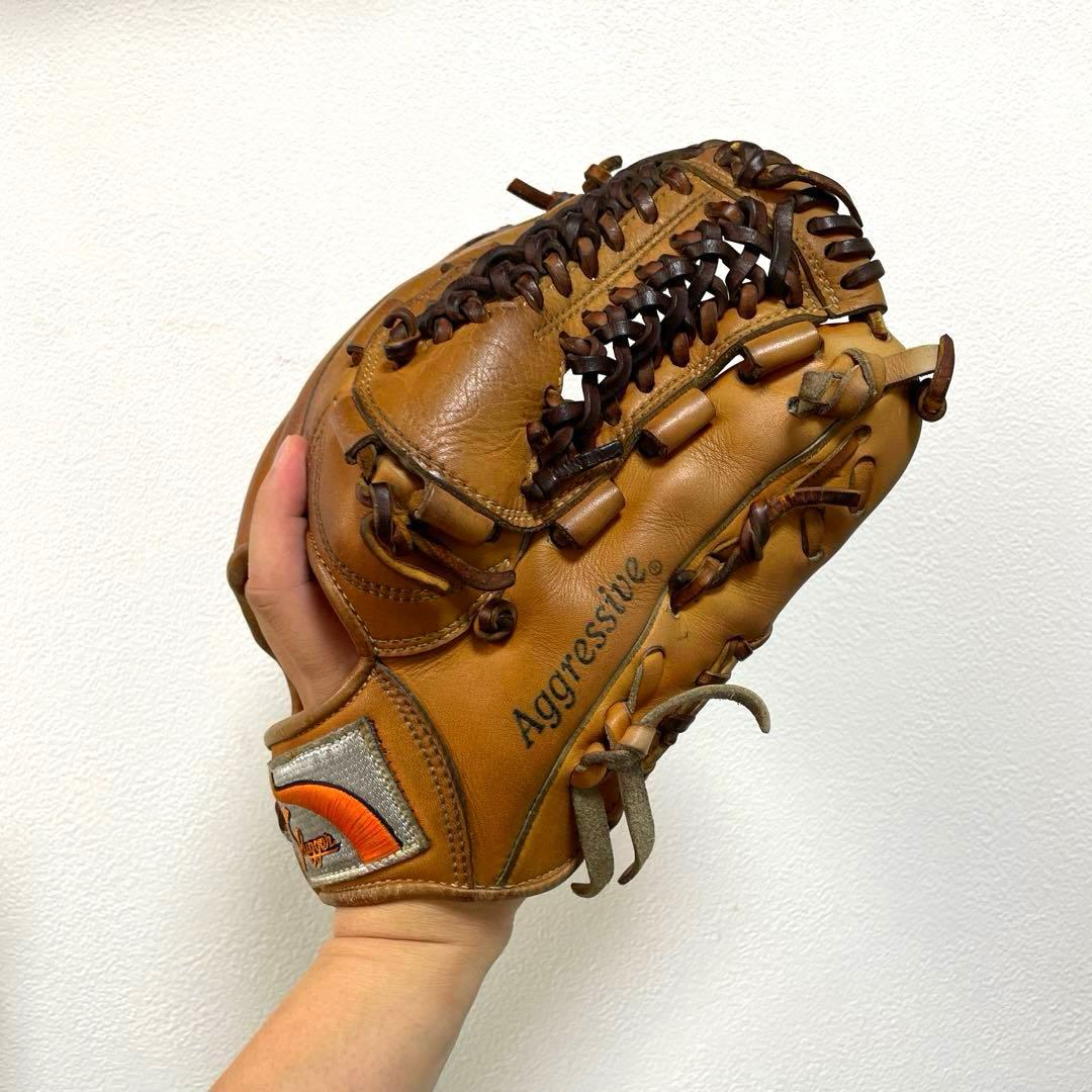 スラッガー 中村紀洋モデル 型抜群 即戦力 硬式 内野手用グローブ