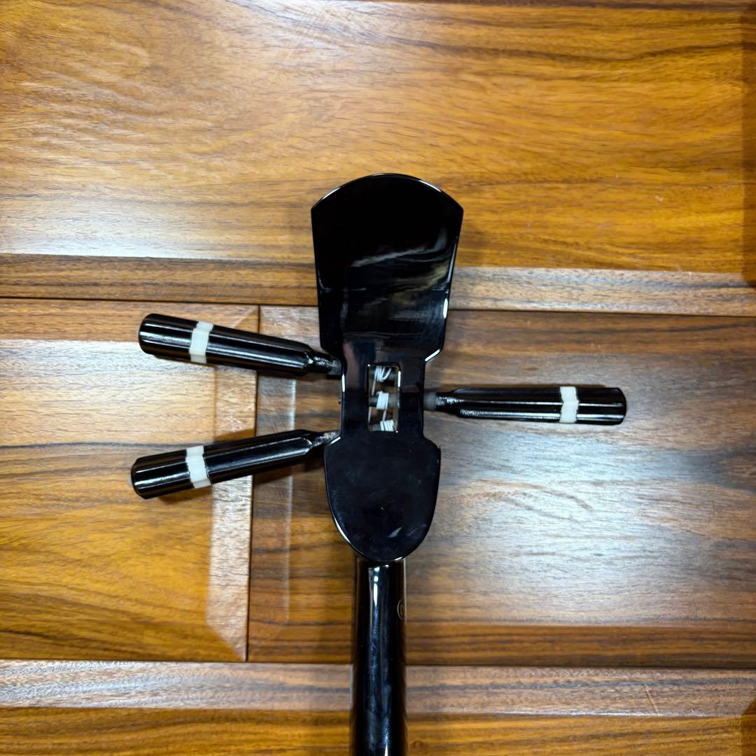超美品 沖縄三味線 三線 蛇皮 民謡 和楽器 沖縄