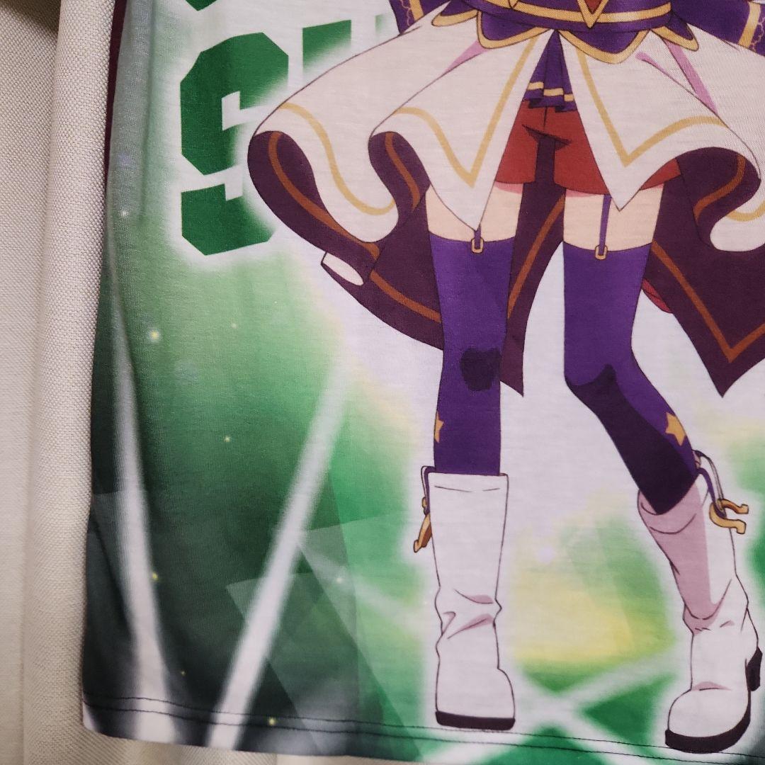 サイレンススズカ ナムコ フルカラーTシャツ ブラック