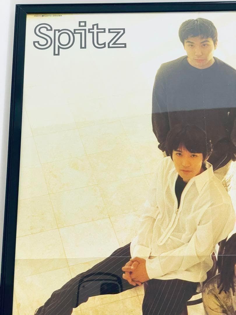 Spitz スピッツ　ポスター　B3サイズ　額縁付き　1995年