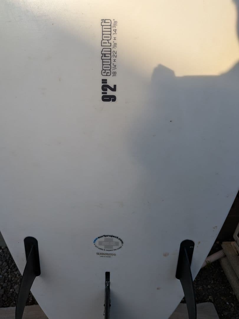 SOUTHPOINT　ロングボード　9.2ft シングルスタビ　フィン　エポキシ