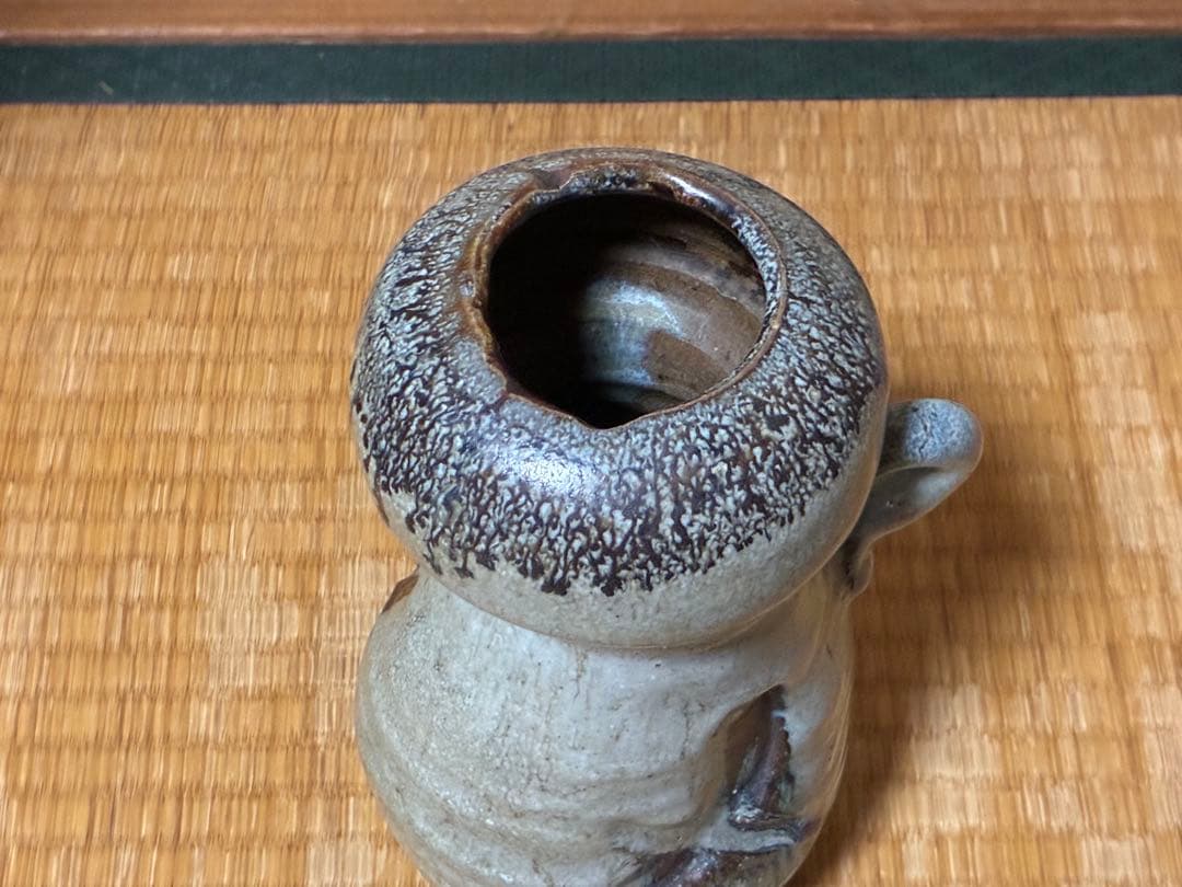 古陶器 朝鮮唐津 陶器 水差し ピッチャー 水注 花入？