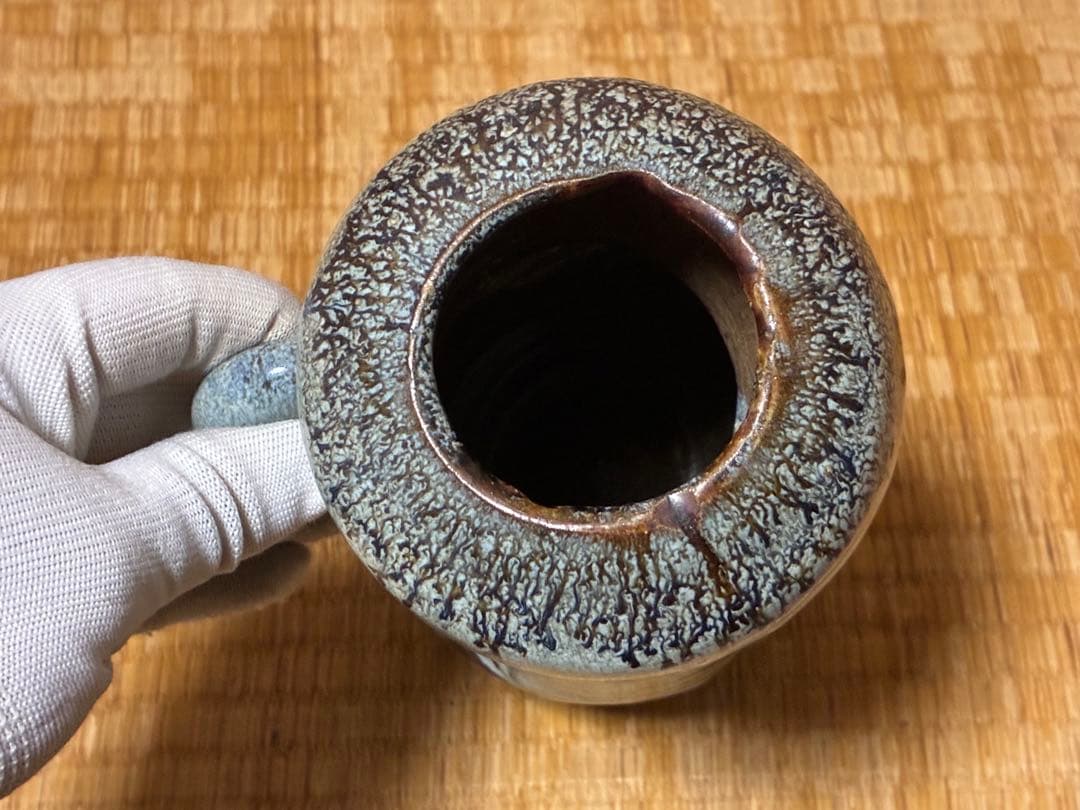 古陶器 朝鮮唐津 陶器 水差し ピッチャー 水注 花入？
