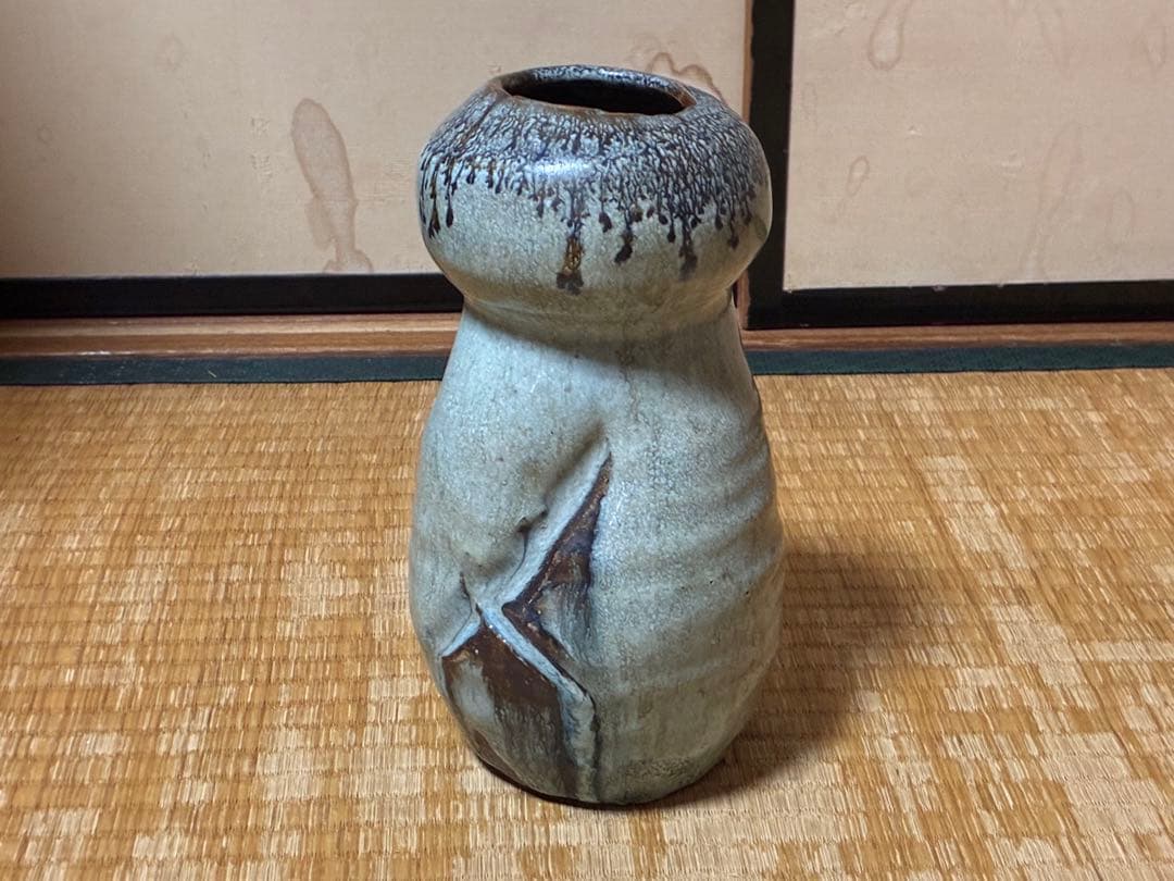 古陶器 朝鮮唐津 陶器 水差し ピッチャー 水注 花入？