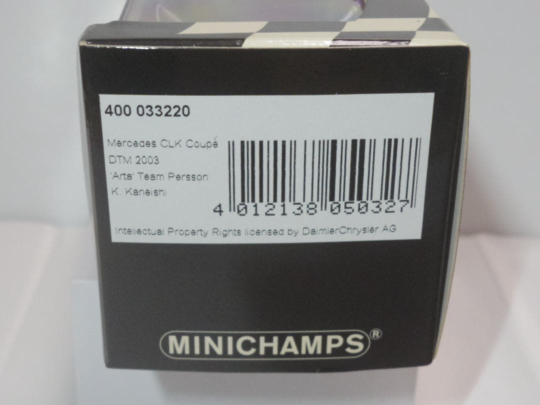ミニカー MINICHAMPS Mercedes-Benz CLK DTM 2003