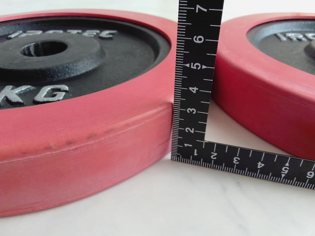 アイロテック iROTEC ラバー ダンベル 5kg×4=20kg 28mm ④