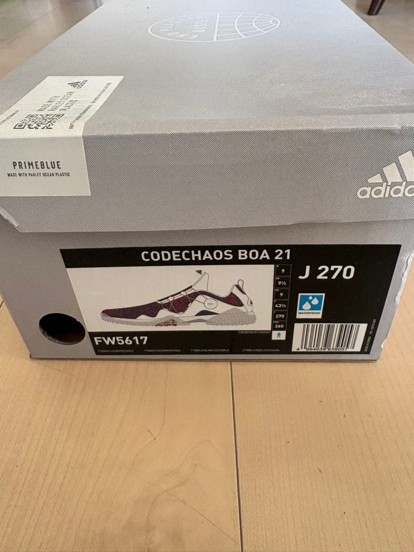 adidas コードカオス21boa メンズ JP27㎝ 青