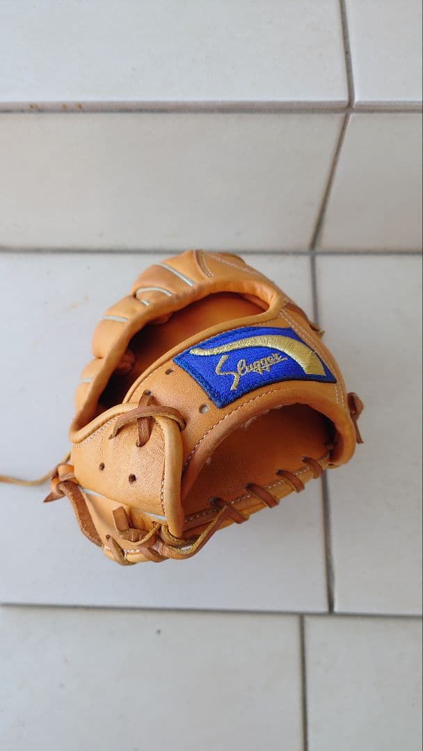 美品　久保田スラッガー　一般軟式グローブ KSN-23MS　ラベル交換　湯揉み済