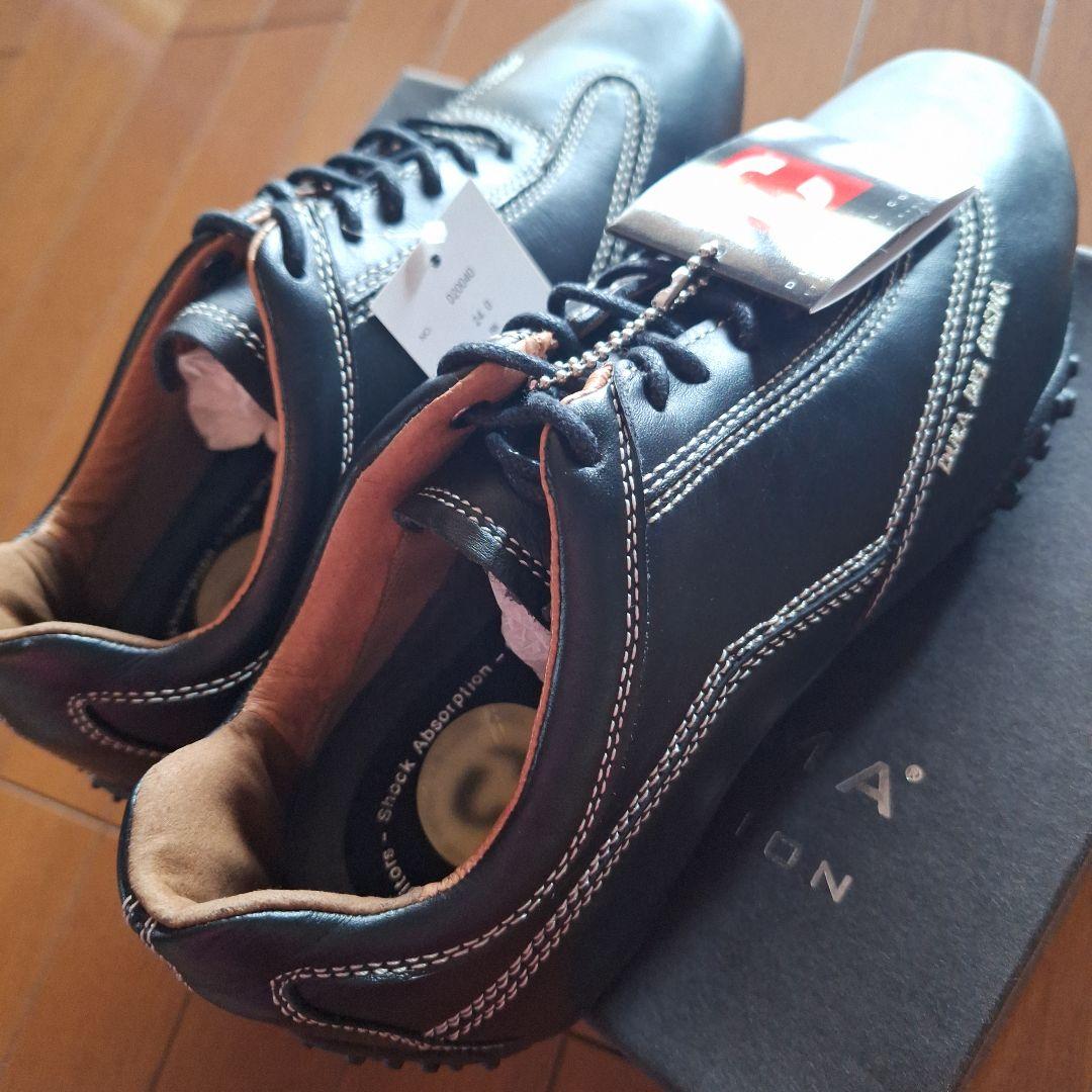 【未使用】DUCA DEL COSMA ゴルフシューズ 24 cm