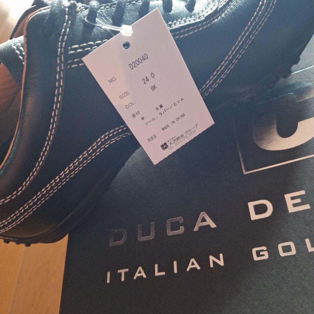 【未使用】DUCA DEL COSMA ゴルフシューズ 24 cm