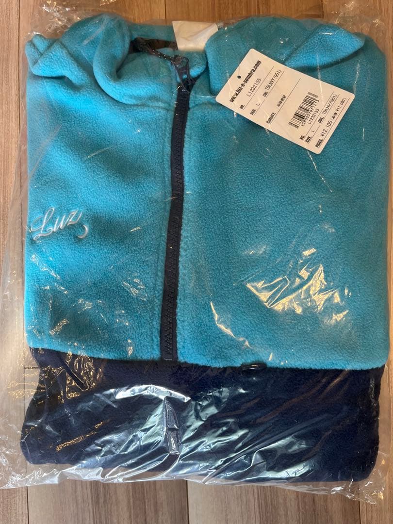 【新品未開封】 HALFZIP FLEECE TOP(ブルー×ネイビー) L