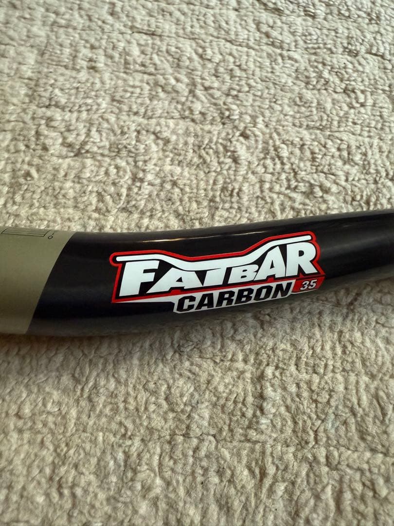 RENTHAL FATBAR CARBON 35mm 20mmライズ ハンドル